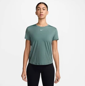 Nike One Classic Dri-FIT Funktionsshirt kurzarm cannon/white (Damen)