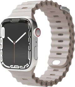 Vonmählen Wave Band für Apple Watch 44mm/45mm/49mm Cream
