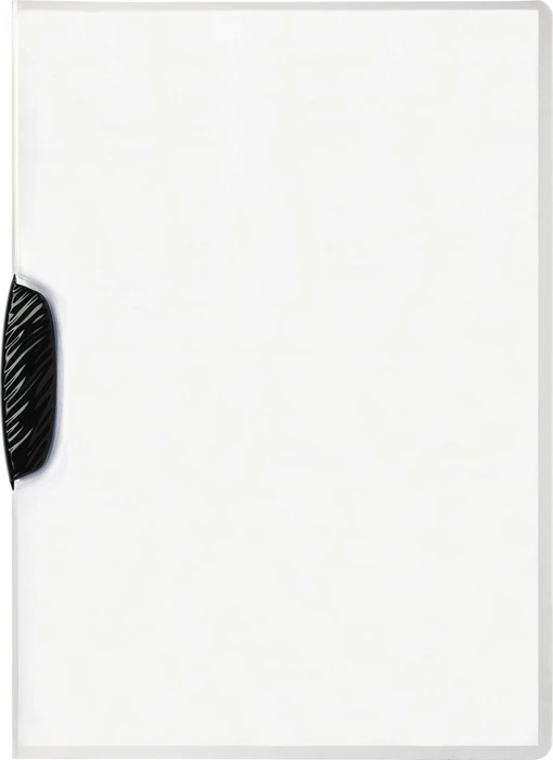 Durable Swingclip Klemmmappe, A4, schwarz/transparent