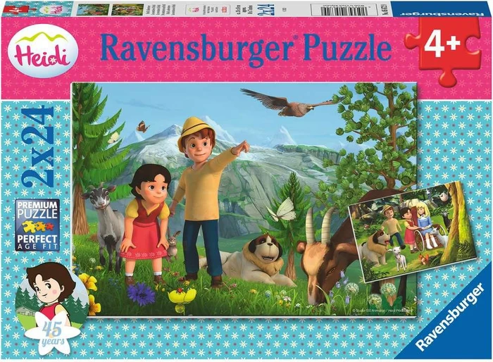 Puzzle Heidi - Jeu éducatif Et Amusant Pour Enfants Et Adultes