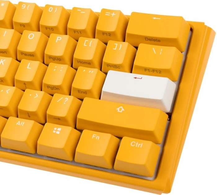 Ducky One 3 Yellow Mini PBT, LEDs RGB, MX RGB CLEAR, USB, US