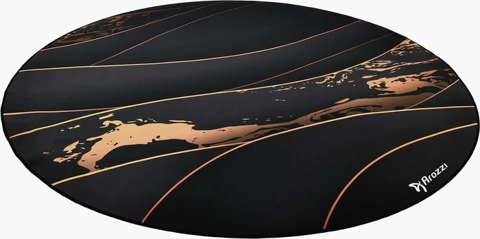 Arozzi Zona Bodenschutzmatte, Black Gold, rund, weich