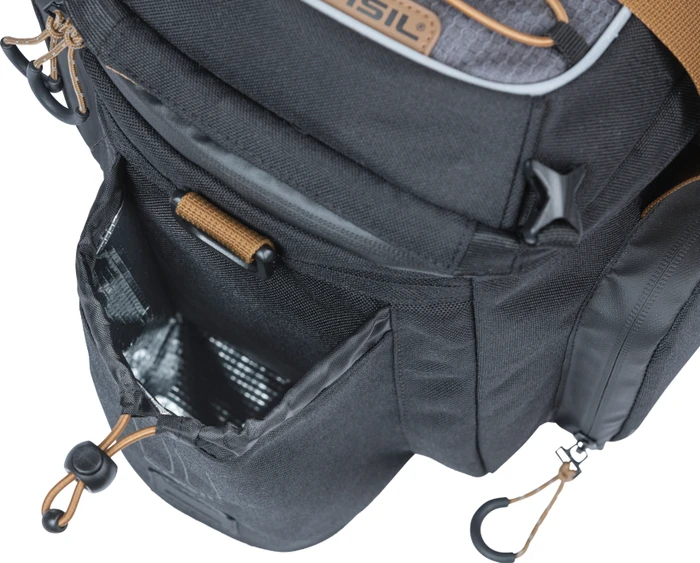 Basil Miles XL Pro MIK Gepäcktasche grau