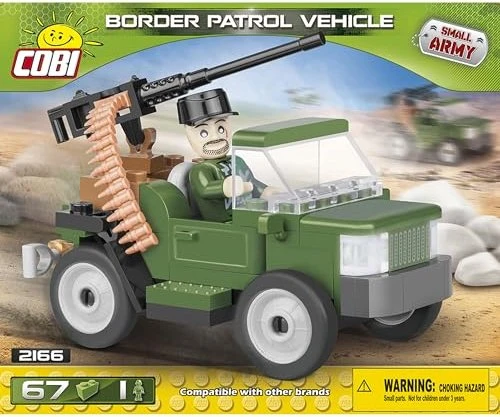 Cobi Small Army Border Patrol Vehicle