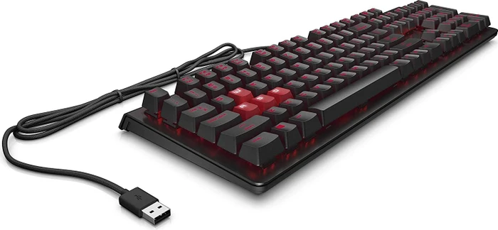 HP Omen Encoder Gaming Keyboard, MX BROWN, USB, DE
