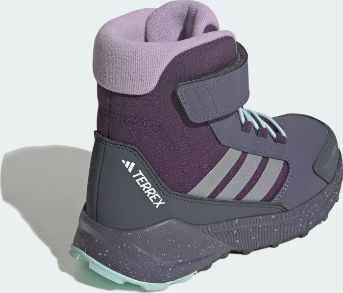 adidas Terrex Trailmaker High Climawarm+ aurora plum/matte silver/semi flash aqua (Junior)