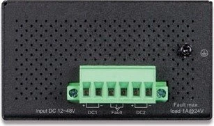 Planet ISW-504PT Industrial Railmount Switch, 5x RJ-45, 120W PoE+