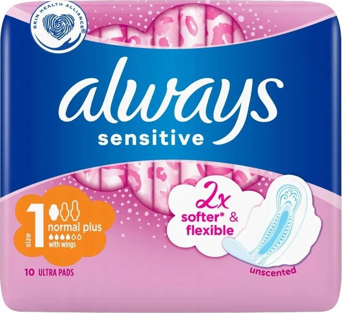 Always Ultra Normal mit Flügeln (Größe 1) Damenbinden