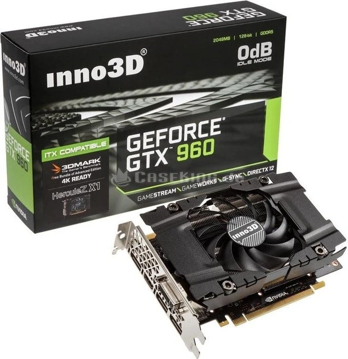 INNO3D GeForce GTX 960 Combat, 2GB GDDR5, DVI, HDMI, 3x DP