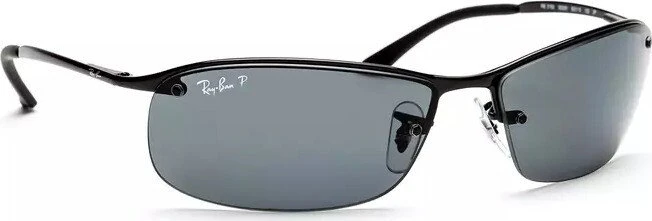 Ray-Ban RB3183 Top Bar 63mm schwarz/grau (Herren)