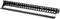 LogiLink Patchpanel für RJ-45 Keystone Module 19" , ungeschirmt, 48-Port, 1HE, 19", 1HE, schwarz Vorschaubild