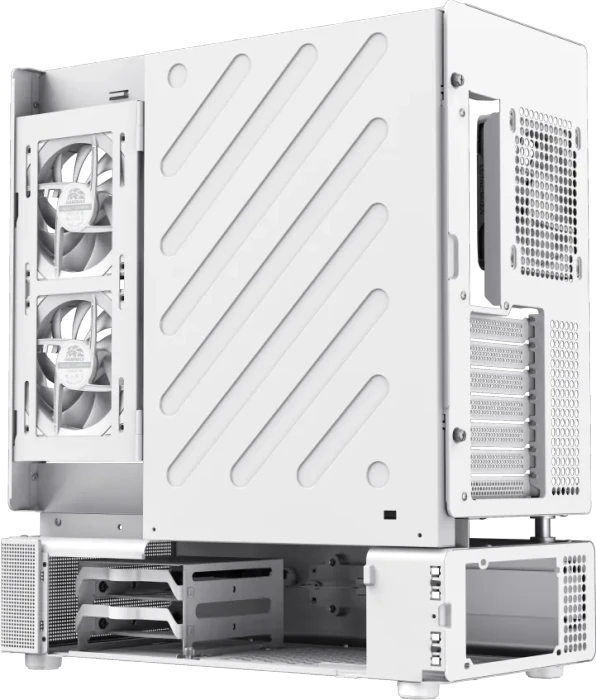 GameMax N90 White, Glasfenster