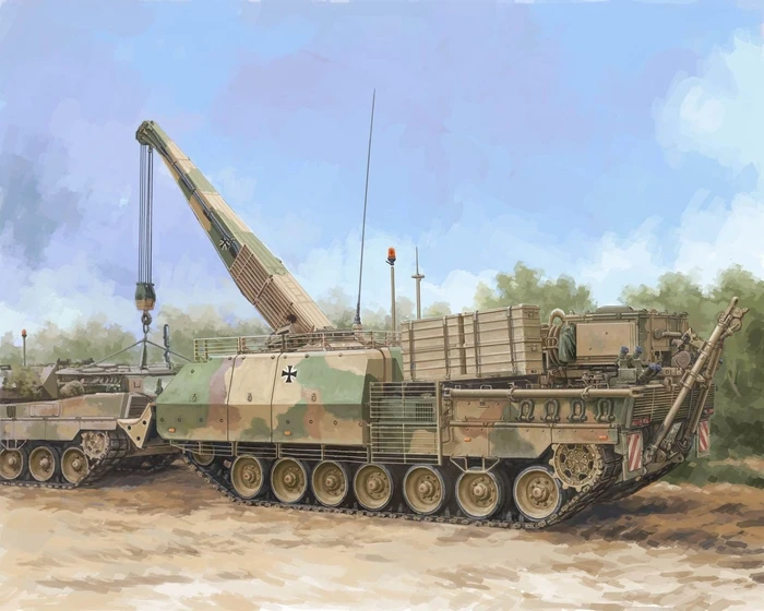 HobbyBoss Bergepanzer BPz3A1 Buffalo ARV