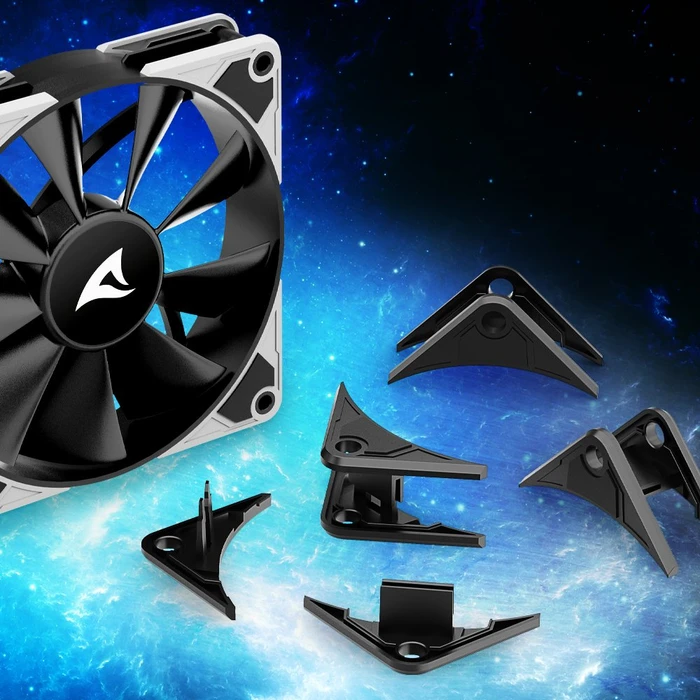 Sharkoon SilentStorm BW120 PWM, 120mm