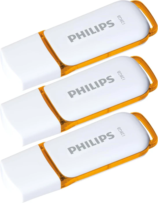 Philips Snow Edition 128GB, USB-A, USB 2.0, 3er-Pack