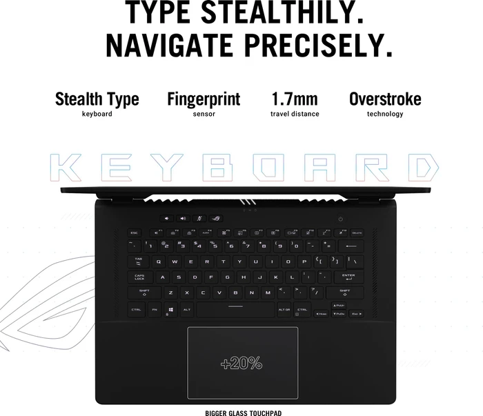 ASUS ROG Zephyrus M16 GU603HR, Core i9-11900H, 32GB RAM, 1TB SSD, GeForce RTX 3070, DE