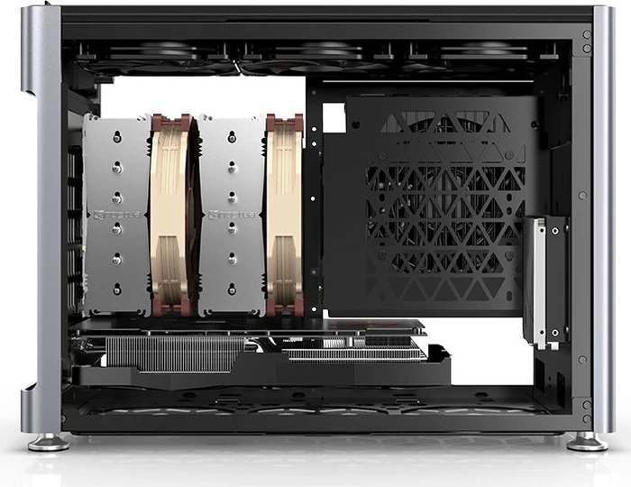 Jonsbo Jonsplus i100 Pro, silber, Mini-ITX