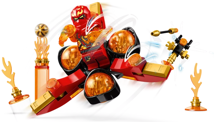 LEGO Ninjago - Kais Drachenpower-Spinjitzu-Flip (71777) – Bild 3 von 6