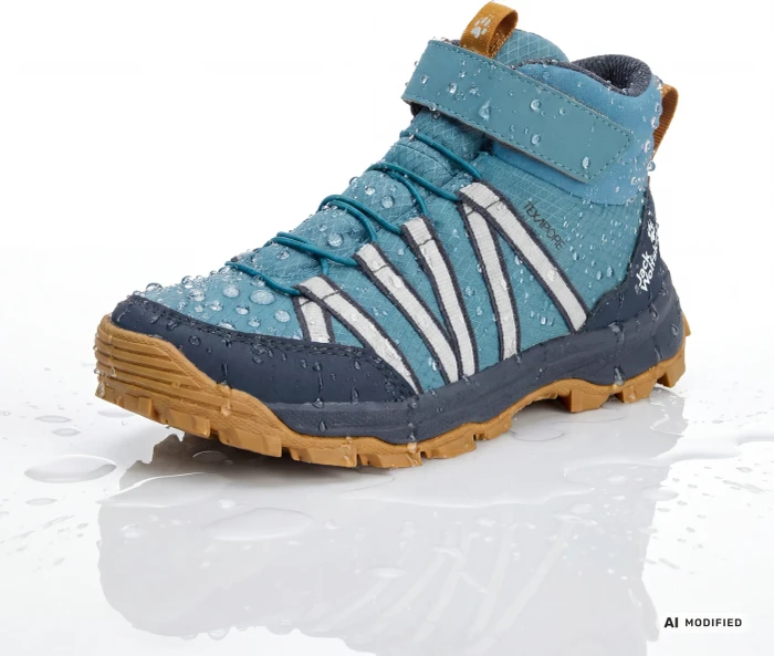Jack Wolfskin Wild Hike Texapore Mid VC blau (Junior)