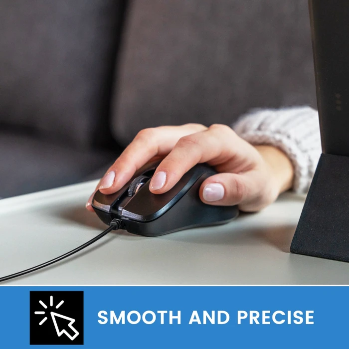 Perixx PERIMICE-221C Silent Ergonomic Mouse, schwarz, USB-C