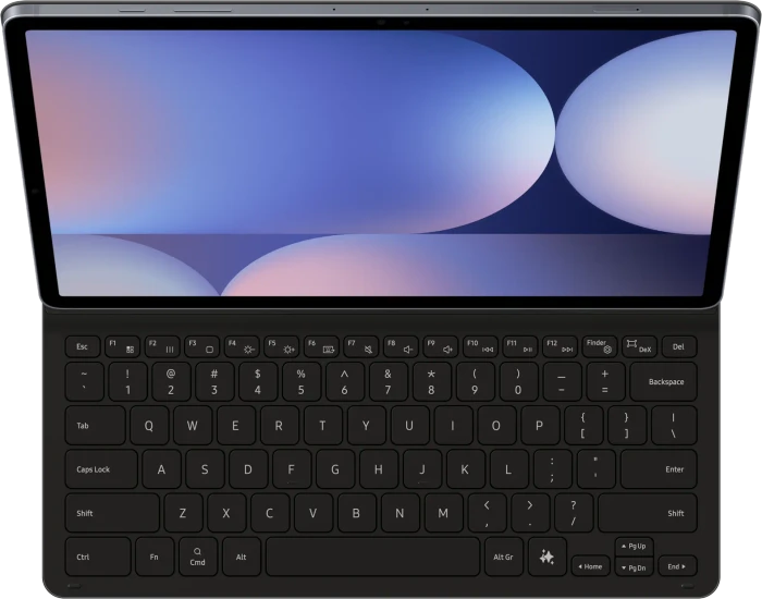 Samsung EF-DX820 Book Cover Keyboard Slim mit AI-Taste für Galaxy Tab S9+ / S9 FE+ / S10+, schwarz, IT