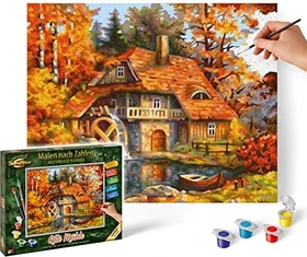 Schipper Arts & Crafts Malen nach Zahlen Alte Mühle