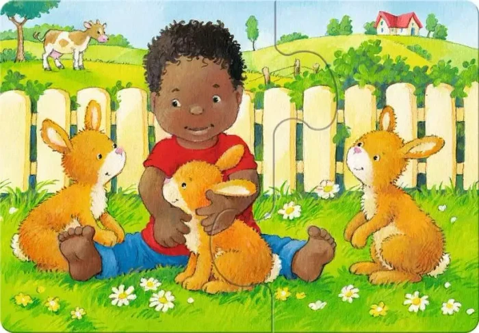 Ravensburger ministeps Mein allererstes Puzzle Streichelzoo