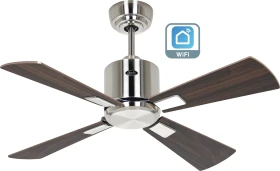 CasaFan Eco Neo III 92 BN-NB/KI WiFi Deckenventilator kirsch/nuss