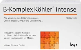 B-Komplex Köhler Intense Kapseln, 30 Stück
