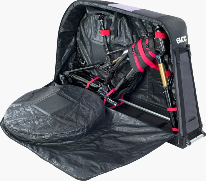 Evoc Road Bike Bag Pro Modell 2025 Fahrradtasche carbon grey/purple rose/black