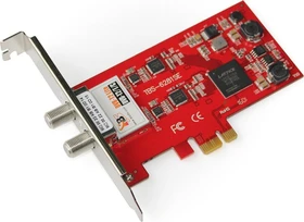 TBS DVB-T2/C Doppel-Tuner, PCIe x1