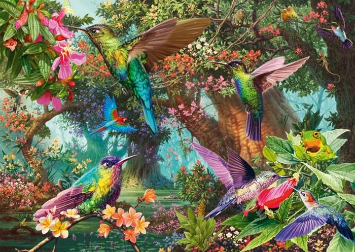 Schmidt Spiele Farbenspiel der Kolibris (58869) – Bild 2 von 2