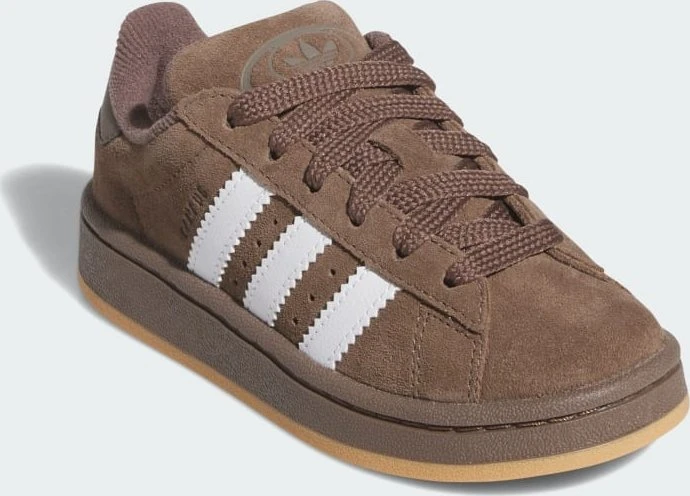 adidas Campus 00s Elastic Laces earth strata/cloud white/gum (Junior)