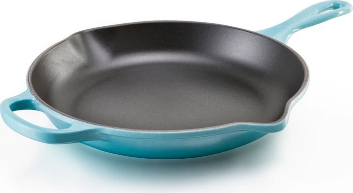 Le Creuset Signature Gusseisen Brat-/Servierpfanne rund 23cm karibik