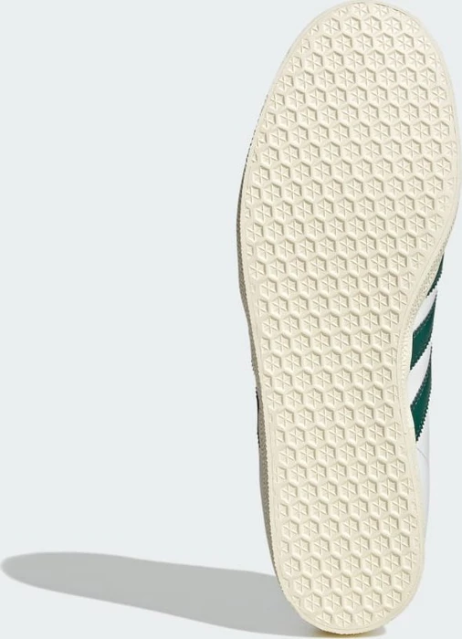 adidas Gazelle core white/collegiate green/cream white (Herren)