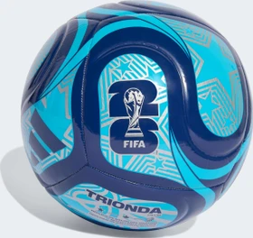 adidas Trionda FIFA WM 2026 Club Fußball night indigo/semi pink glow/silver metallic