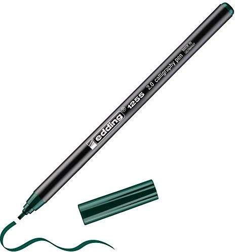 edding 1255 Kalligrafiestift 2.0mm flaschengrün