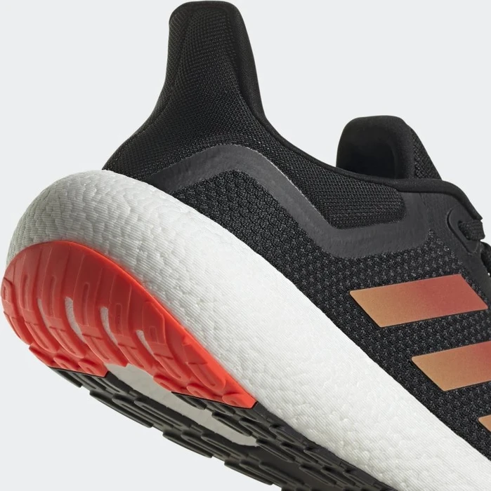 adidas Pureboost 22 core black/solar red/cloud white (Herren)