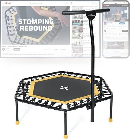 SportPlus Fitness 110cm Trampolin rot