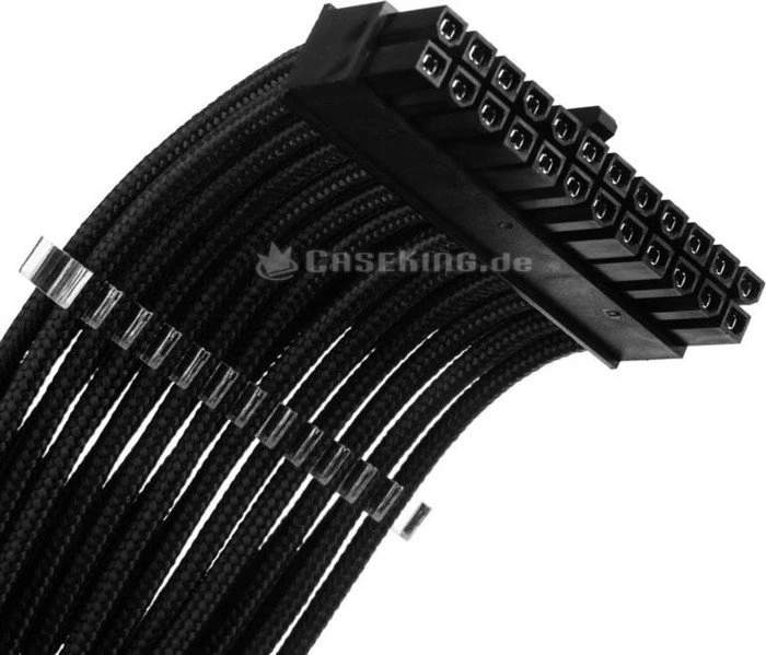 Phanteks Verlängerungskabel Kit für Netzteile, schwarz, 500mm