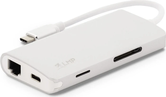 LMP USB-C 3.0 mini Dock, silber, Port-Replikator