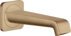 Hansgrohe Citterio E Wannenauslass brushed bronze
