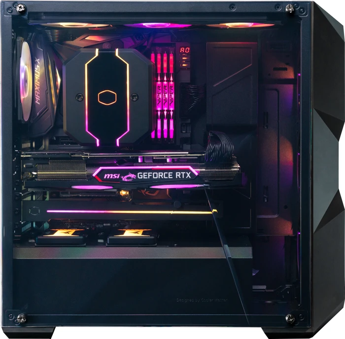 Cooler Master MasterBox TD500 ARGB, Acrylfenster