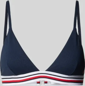 Tommy Hilfiger Global Stripe Triangel Bikini-Oberteil dark night navy (Damen)