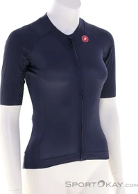Castelli Aero Race 8S Trikot kurzarm belgian blue (Damen)