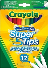 Crayola Supertips Filzstifte sortiert, 12er-Set