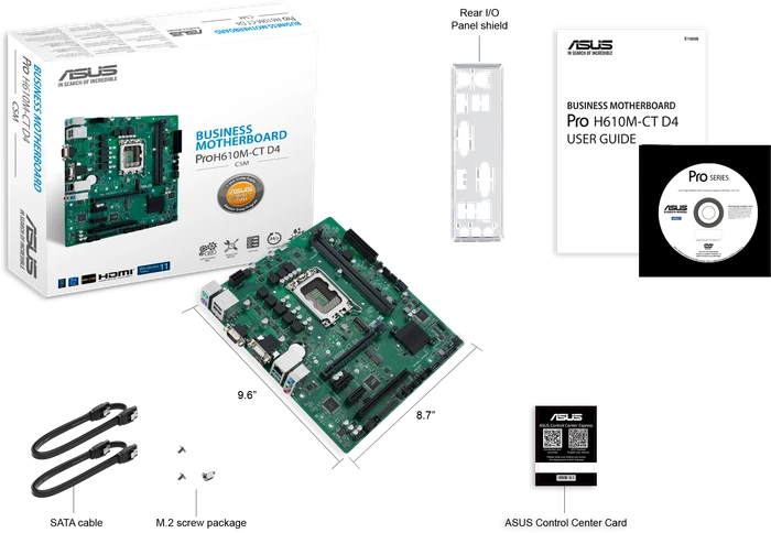 ASUS Pro H610M-CT D4-CSM (Intel 1700)