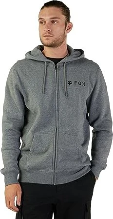 Fox Racing Absolute Zip Hoodie heather graphite grey (Herren)