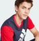 adidas Essentials Single Jersey Big Logo T-Shirt kurzarm legend ink/better scarlet (Herren) Vorschaubild