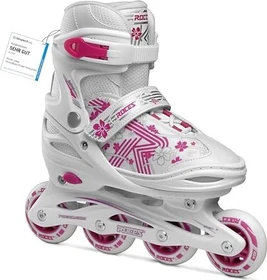 Roces Jokey 3.0 Girl Inline-Skate weiß/rosa (Junior)